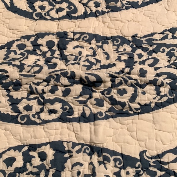 2 Pottery Barn Floral Pillows Shams - Picture 2 of 8